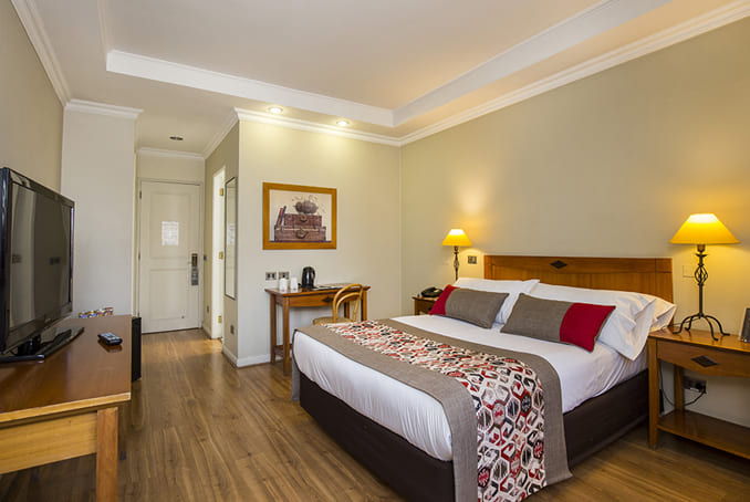 Habitación superior doble matrimonial de Hotel Park Plaza Bonaparte