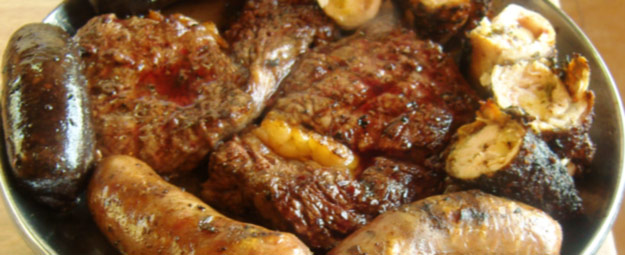 Parrillada clásica de La Uruguaya